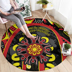Australia Indigenous Children's Day Round Carpet Strong In Culture Stronger Together Aboriginal Art