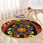Australia Indigenous Children's Day Round Carpet Strong In Culture Stronger Together Aboriginal Art