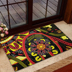 Australia Indigenous Children's Day Rubber Doormat Strong In Culture Stronger Together Aboriginal Art