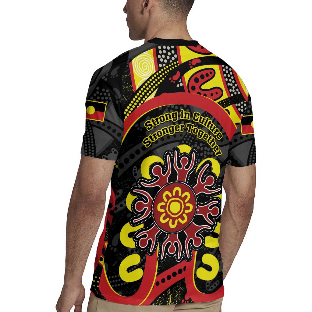Australia Indigenous Children's Day Rugby Jersey Strong In Culture Stronger Together Aboriginal Art