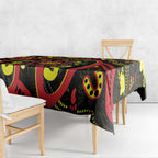 Australia Indigenous Children's Day Tablecloth Strong In Culture Stronger Together Aboriginal Art