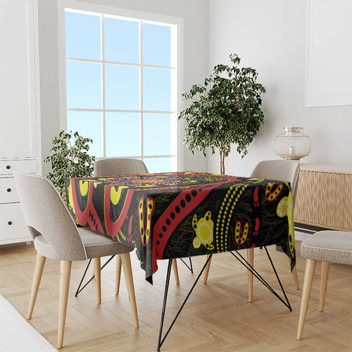 Australia Indigenous Children's Day Tablecloth Strong In Culture Stronger Together Aboriginal Art
