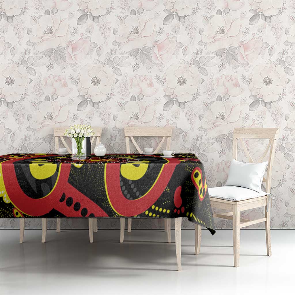 Australia Indigenous Children's Day Tablecloth Strong In Culture Stronger Together Aboriginal Art