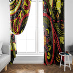 Australia Indigenous Children's Day Window Curtain Strong In Culture Stronger Together Aboriginal Art