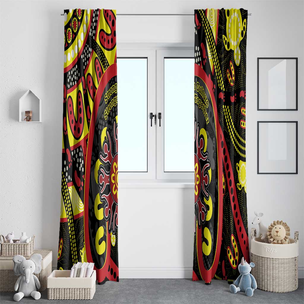 Australia Indigenous Children's Day Window Curtain Strong In Culture Stronger Together Aboriginal Art