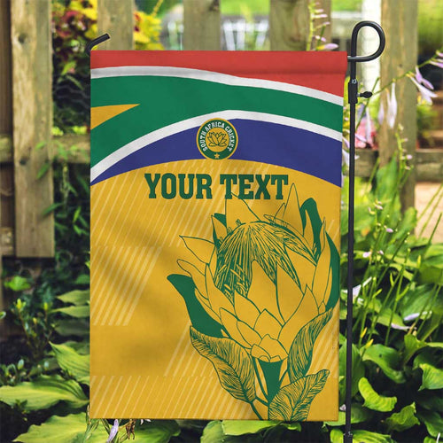 Custom South Africa Cricket Garden Flag Go Champions World Cup Proteas