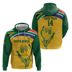 Custom South Africa Cricket Hoodie Go Champions World Cup Proteas