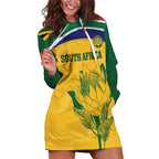 Custom South Africa Cricket Hoodie Dress Go Champions World Cup Proteas