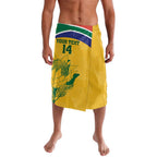 Custom South Africa Cricket Lavalava Go Champions World Cup Proteas