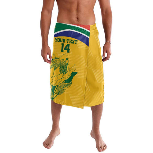 Custom South Africa Cricket Lavalava Go Champions World Cup Proteas
