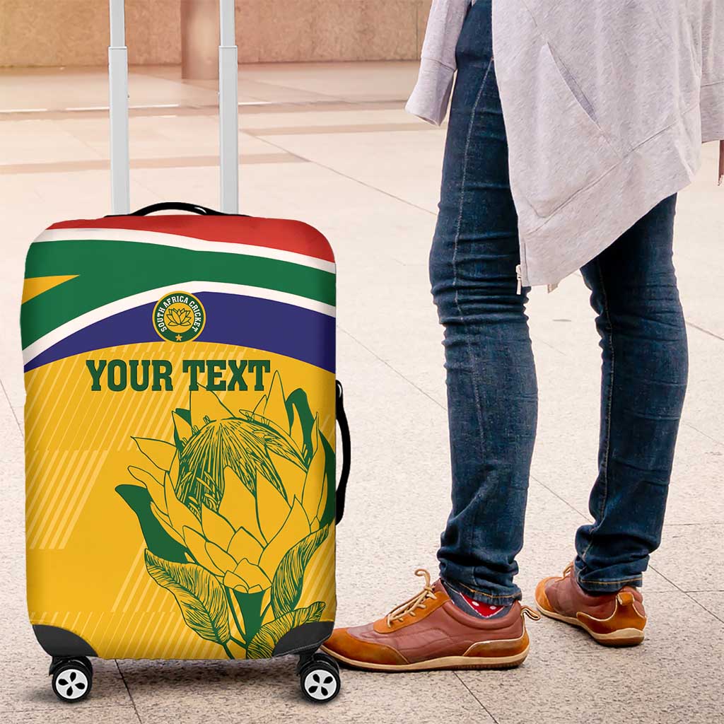 Custom South Africa Cricket Luggage Cover Go Champions World Cup Proteas