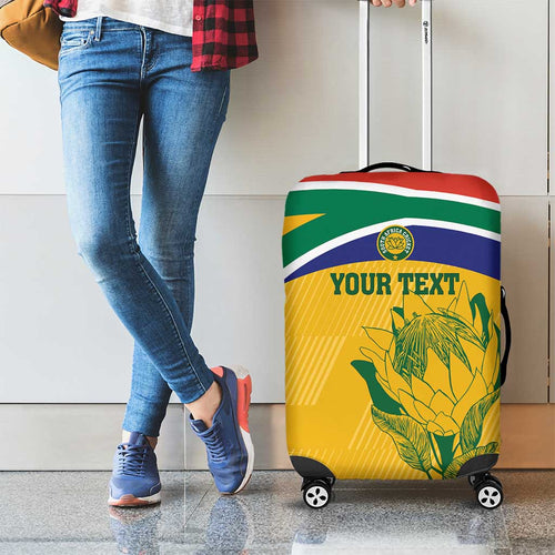 Custom South Africa Cricket Luggage Cover Go Champions World Cup Proteas
