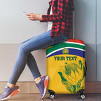 Custom South Africa Cricket Luggage Cover Go Champions World Cup Proteas