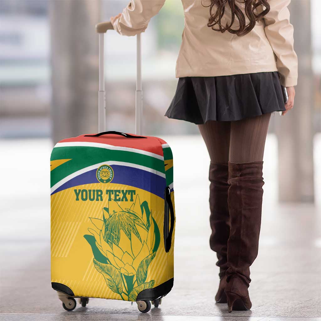 Custom South Africa Cricket Luggage Cover Go Champions World Cup Proteas