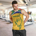 Custom South Africa Cricket Men Tank Top Go Champions World Cup Proteas
