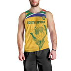 Custom South Africa Cricket Men Tank Top Go Champions World Cup Proteas