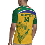 Custom South Africa Cricket Rugby Jersey Go Champions World Cup Proteas
