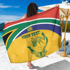 Custom South Africa Cricket Sarong Go Champions World Cup Proteas