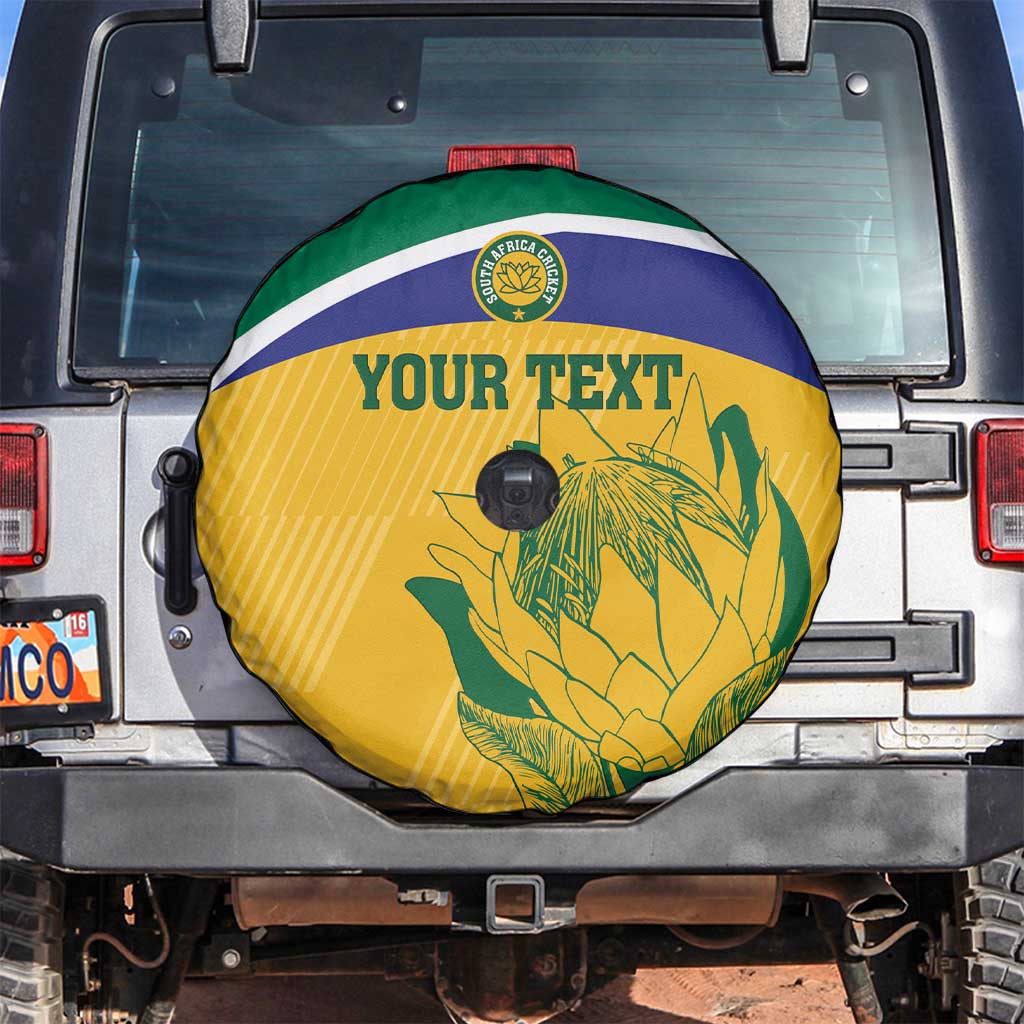 Custom South Africa Cricket Spare Tire Cover Go Champions World Cup Proteas