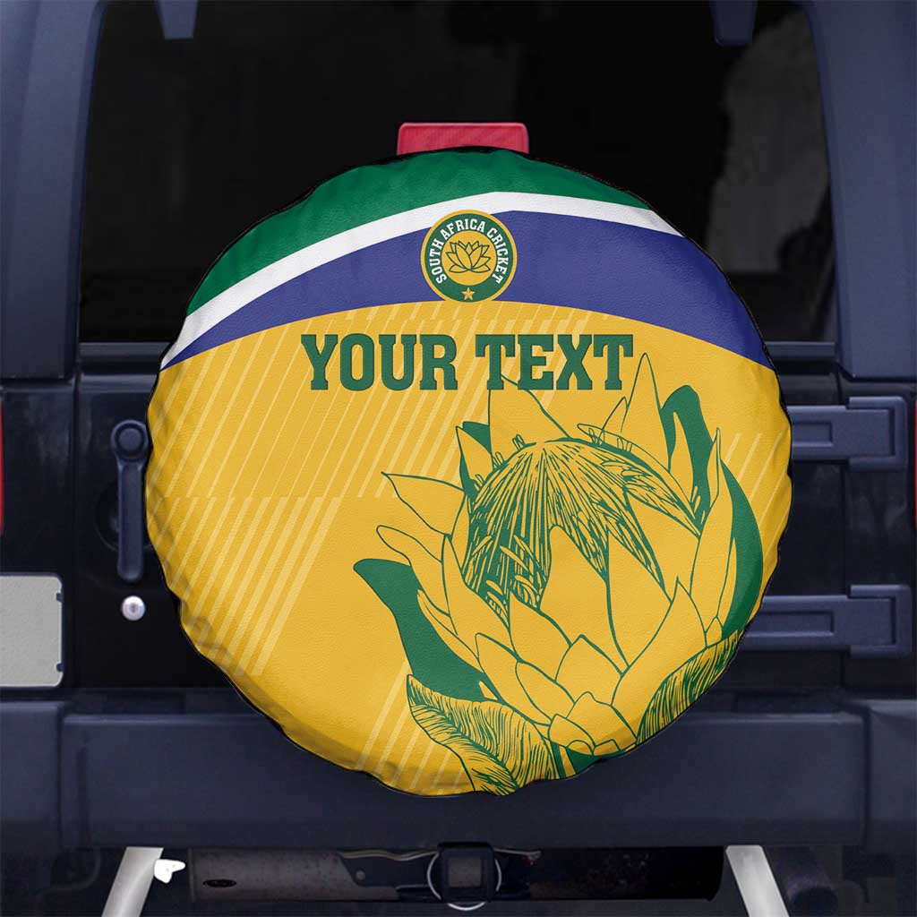 Custom South Africa Cricket Spare Tire Cover Go Champions World Cup Proteas