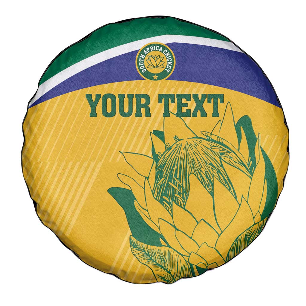 Custom South Africa Cricket Spare Tire Cover Go Champions World Cup Proteas