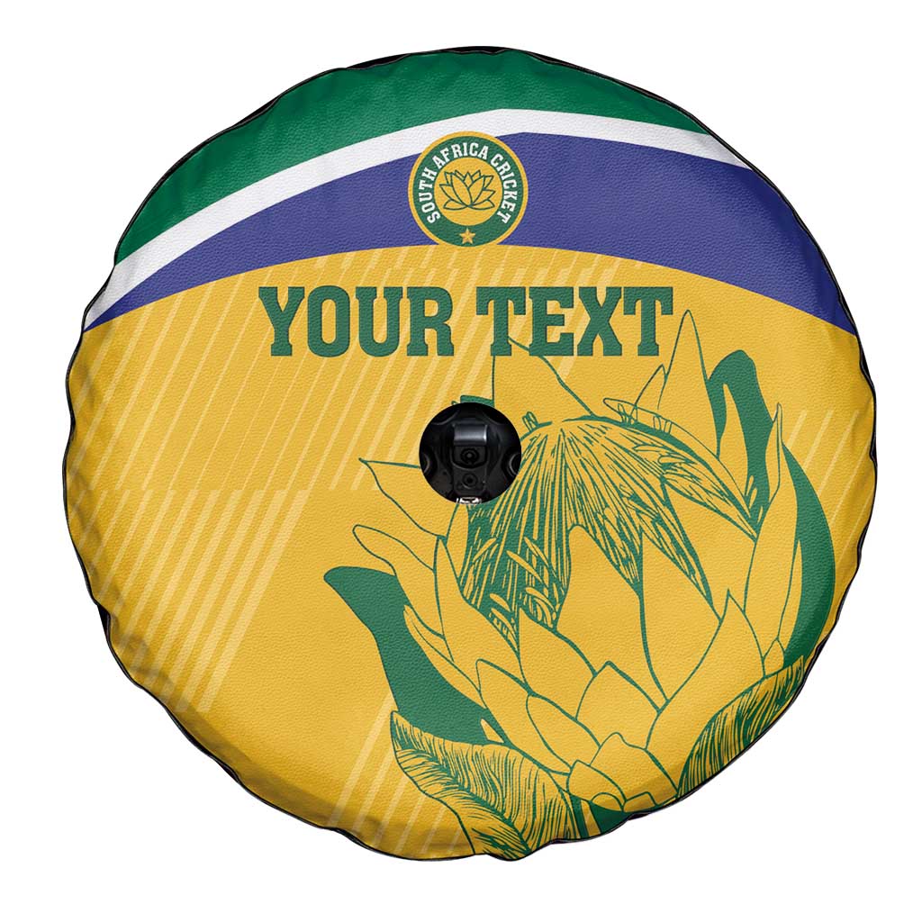Custom South Africa Cricket Spare Tire Cover Go Champions World Cup Proteas