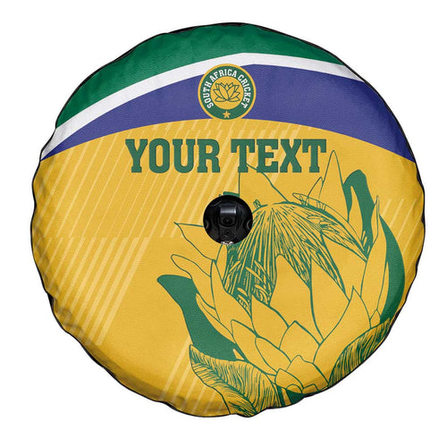 Custom South Africa Cricket Spare Tire Cover Go Champions World Cup Proteas