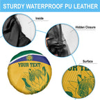 Custom South Africa Cricket Spare Tire Cover Go Champions World Cup Proteas