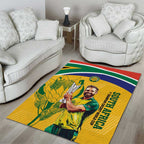South Africa Cricket Area Rug 1st Champions World Cup Proud Of Our Boys