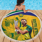 South Africa Cricket Beach Blanket 1st Champions World Cup Proud Of Our Boys