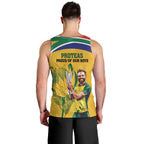 South Africa Cricket Men Tank Top 1st Champions World Cup Proud Of Our Boys