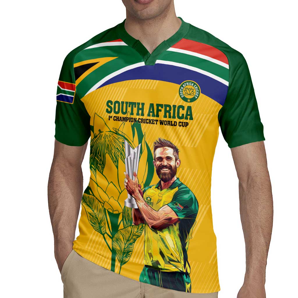 South Africa Cricket Rugby Jersey 1st Champions World Cup Proud Of Our Boys