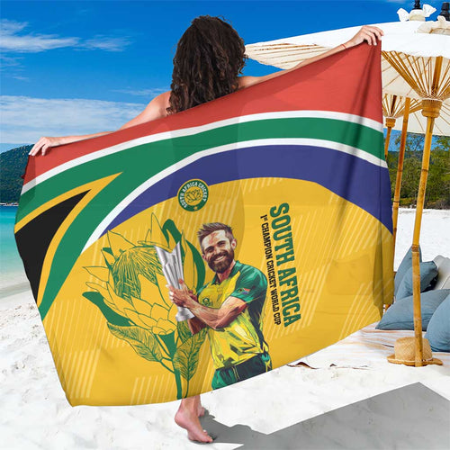 South Africa Cricket Sarong 1st Champions World Cup Proud Of Our Boys