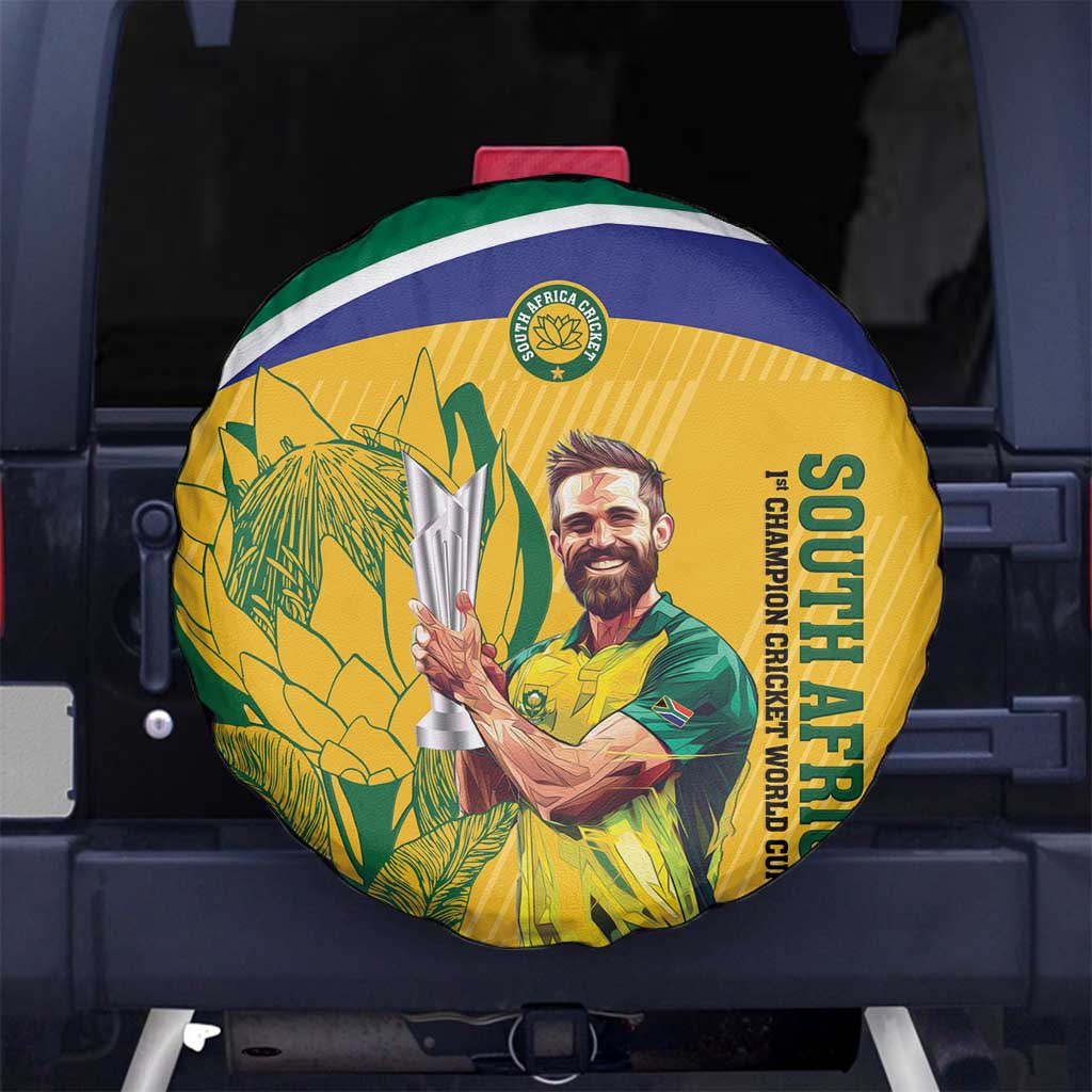 South Africa Cricket Spare Tire Cover 1st Champions World Cup Proud Of Our Boys