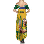 South Africa Cricket Summer Maxi Dress 1st Champions World Cup Proud Of Our Boys