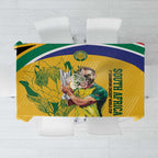 South Africa Cricket Tablecloth 1st Champions World Cup Proud Of Our Boys
