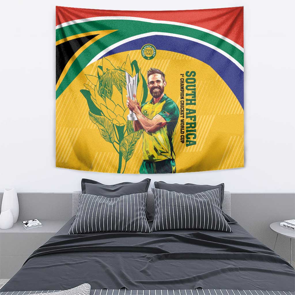 South Africa Cricket Tapestry 1st Champions World Cup Proud Of Our Boys