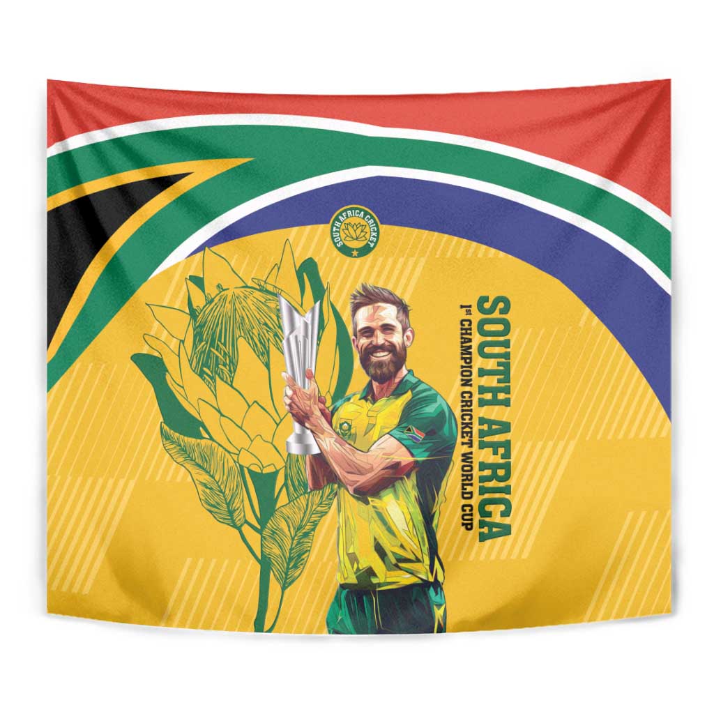South Africa Cricket Tapestry 1st Champions World Cup Proud Of Our Boys