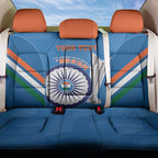 Custom India Cricket Back Car Seat Cover 2nd Champions World Cup Men In Blue