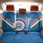 Custom India Cricket Back Car Seat Cover 2nd Champions World Cup Men In Blue
