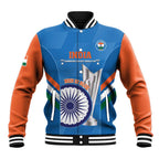 Custom India Cricket Baseball Jacket 2nd Champions World Cup Men In Blue