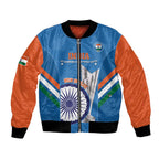 Custom India Cricket Bomber Jacket 2nd Champions World Cup Men In Blue