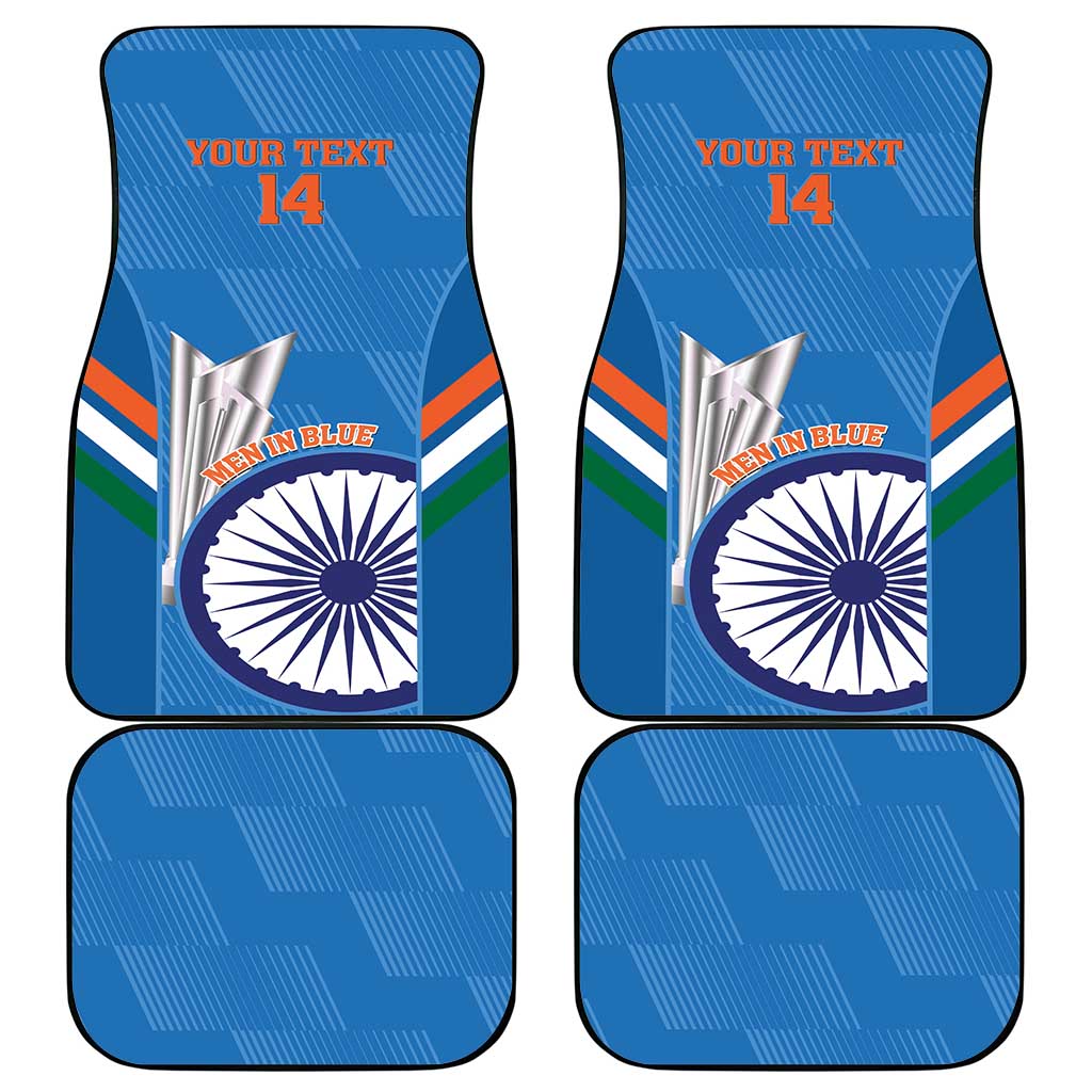 Custom India Cricket Car Mats 2nd Champions World Cup Men In Blue