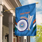 Custom India Cricket Garden Flag 2nd Champions World Cup Men In Blue