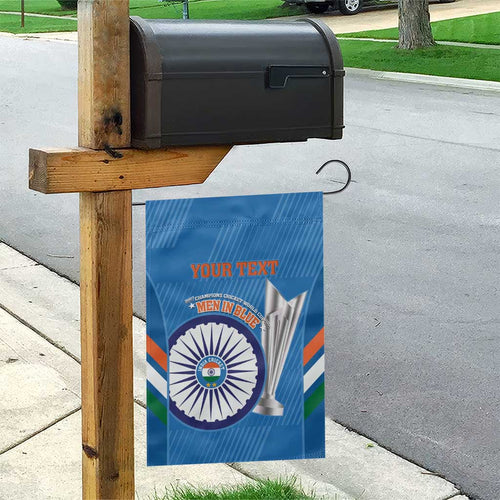 Custom India Cricket Garden Flag 2nd Champions World Cup Men In Blue