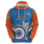 Custom India Cricket Hoodie 2nd Champions World Cup Men In Blue