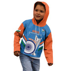 Custom India Cricket Kid Hoodie 2nd Champions World Cup Men In Blue