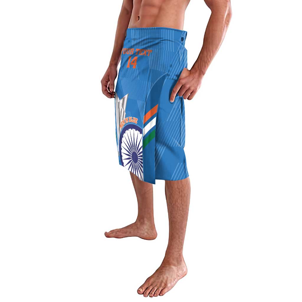 Custom India Cricket Lavalava 2nd Champions World Cup Men In Blue