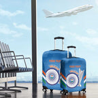Custom India Cricket Luggage Cover 2nd Champions World Cup Men In Blue
