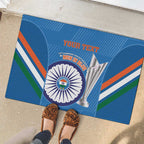 Custom India Cricket Rubber Doormat 2nd Champions World Cup Men In Blue